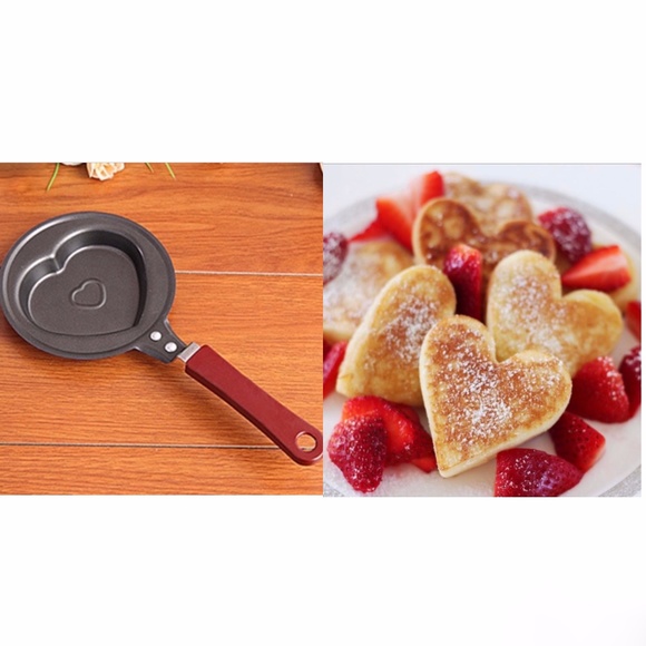 Fun Heart Shaped Mini Frying Pan ❤️ - Picture 1 of 16